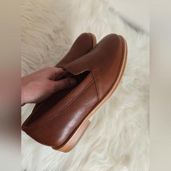 Portland Leather Goods Womens leather Patina loafers in cognac | size 7.5 NWOT - Picture 8 of 8